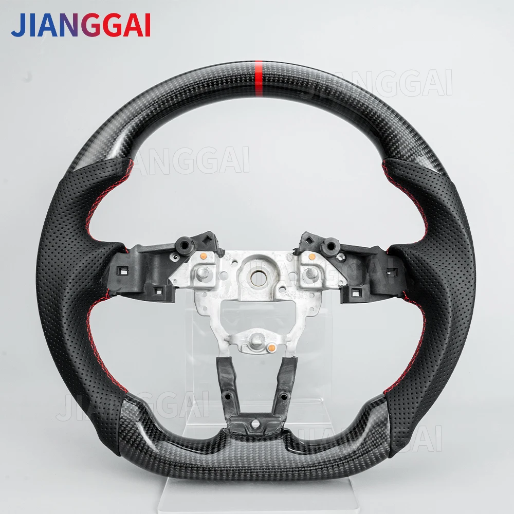 Real Carbon Fiber Steering Wheel For Mazda MX-5 MX5 Miata 2015-2024 Perforated Leather D-Shape Flat Bottom Car Accessories
Real Carbon Fiber Steering Wheel For Mazda MX-5 MX5 Miata 2015-2024 Perforated Leather D-Shape Flat Bottom Car Accessories