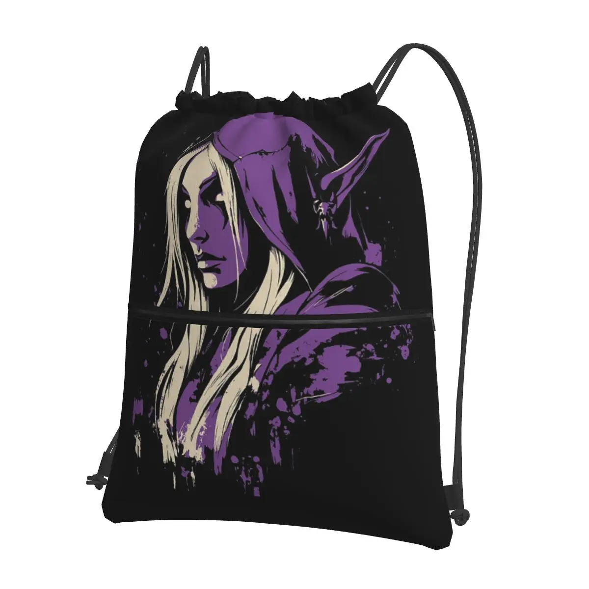Sylvanas Windrunner World Of Warcraft Backpacks Casual Drawstring Bundle Pocket Sports Bag Book Bags for Travel School
Sylvanas Windrunner World Of Warcraft Backpacks Casual Drawstring Bundle Pocket Sports Bag Book Bags for Travel School