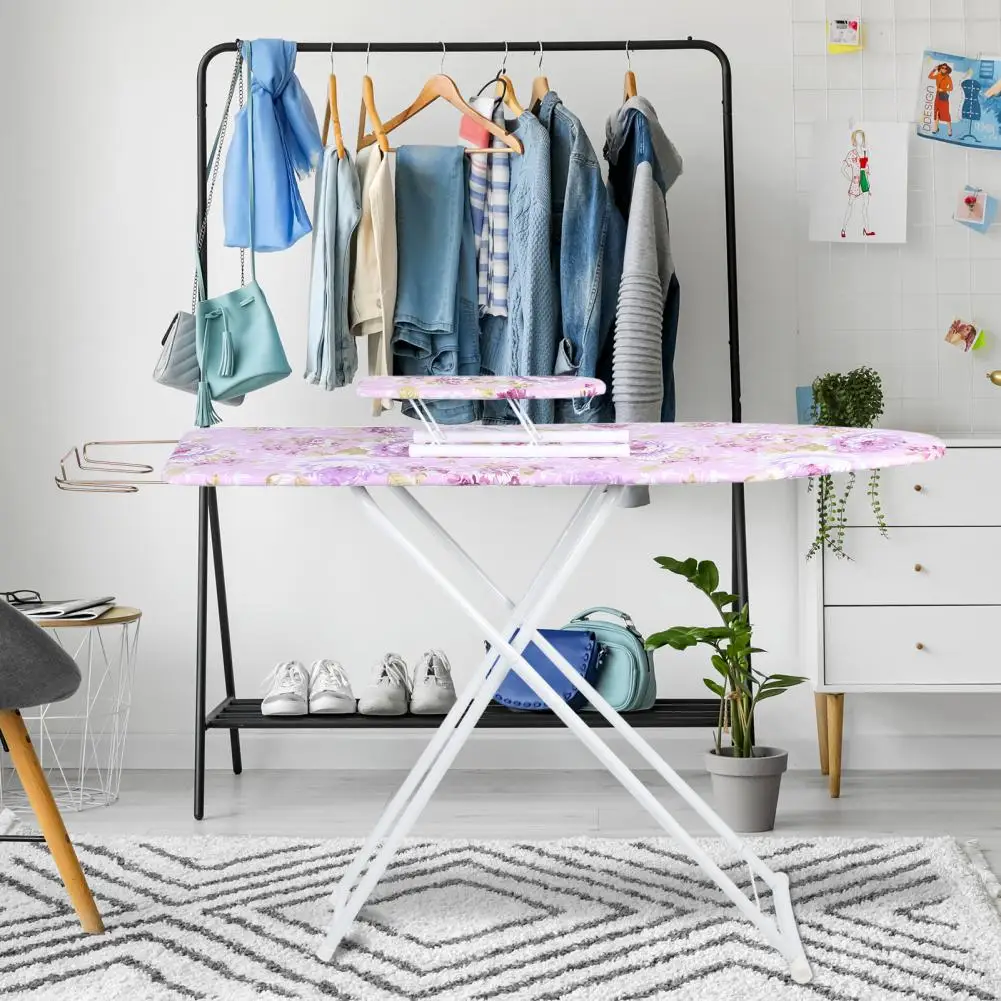 Tabletop Ironing Board, Strong Load Bearing Full-Size Foldable Ironing Board, Foldable 4-Leg Fold-Up Small Ironing Board
Tabletop Ironing Board, Strong Load Bearing Full-Size Foldable Ironing Board, Foldable 4-Leg Fold-Up Small Ironing Board
