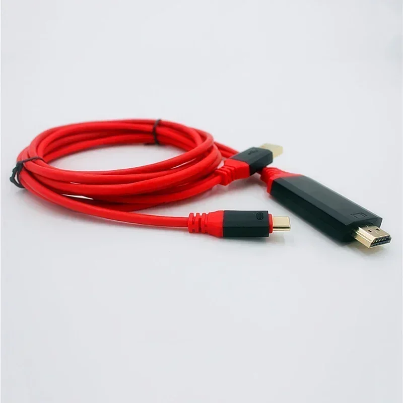 ZLRLMHY 2m USB 3-in-1 Type-C To HDMI Compatible High-definition TV, Xiaomi Ultra High Definition 1080P Charging Video Cable
ZLRLMHY 2m USB 3-in-1 Type-C To HDMI Compatible High-definition TV, Xiaomi Ultra High Definition 1080P Charging Video Cable