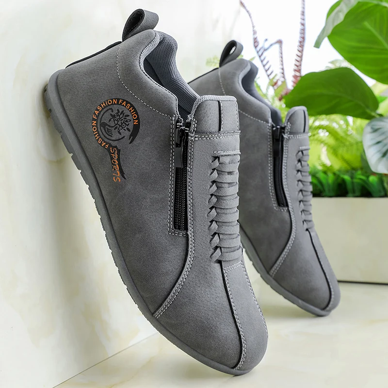 Suede Embroidery Casual Men's Shoes, Soft Sole Breathable Slip-On Loafers, Versatile Flat Shoes for Commuting & Driving Daily We
Suede Embroidery Casual Men's Shoes, Soft Sole Breathable Slip-On Loafers, Versatile Flat Shoes for Commuting & Driving Daily We