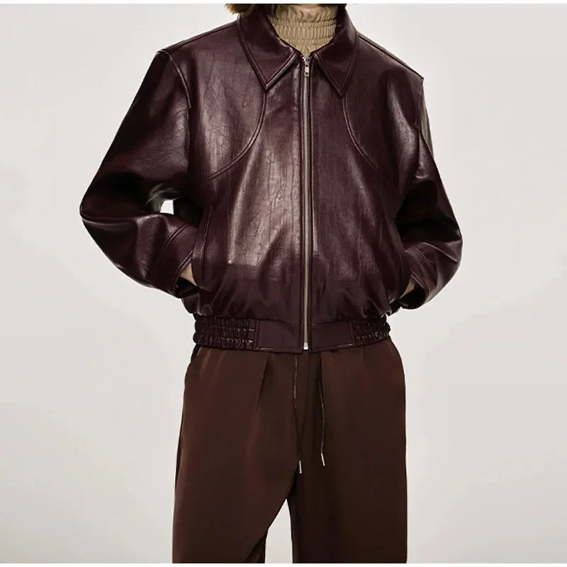 2025 New Autumn Casual Pu Leather Jackets Women Loose Zipper Lapel Long Sleeves Coats Female Winter Solid Cool Streetwears Lady
2025 New Autumn Casual Pu Leather Jackets Women Loose Zipper Lapel Long Sleeves Coats Female Winter Solid Cool Streetwears Lady
