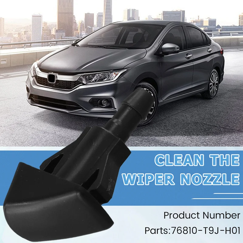 2 шт. насадка для омывателя переднего стекла автомобиля 76810-T9J-H01 для Honda City 2015-2020, распылительная форсунка для омывателя ветрового стекла на капоте
2 шт. насадка для омывателя переднего стекла автомобиля 76810-T9J-H01 для Honda City 2015-2020, распылительная форсунка для омывателя ветрового стекла на капоте