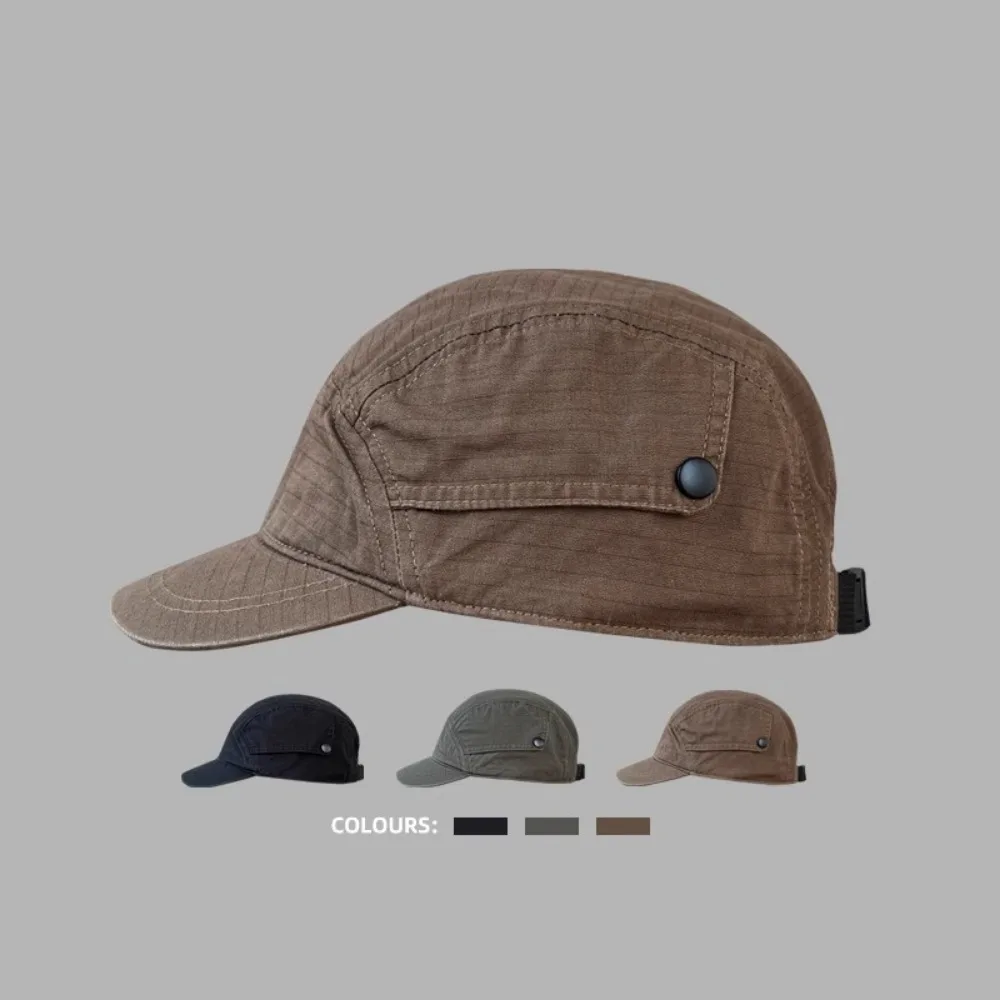 Retro Cotton Baseball Cap Adjustable Soft-top Short-brimmed Caps Low Profile Caps Men Women
Retro Cotton Baseball Cap Adjustable Soft-top Short-brimmed Caps Low Profile Caps Men Women