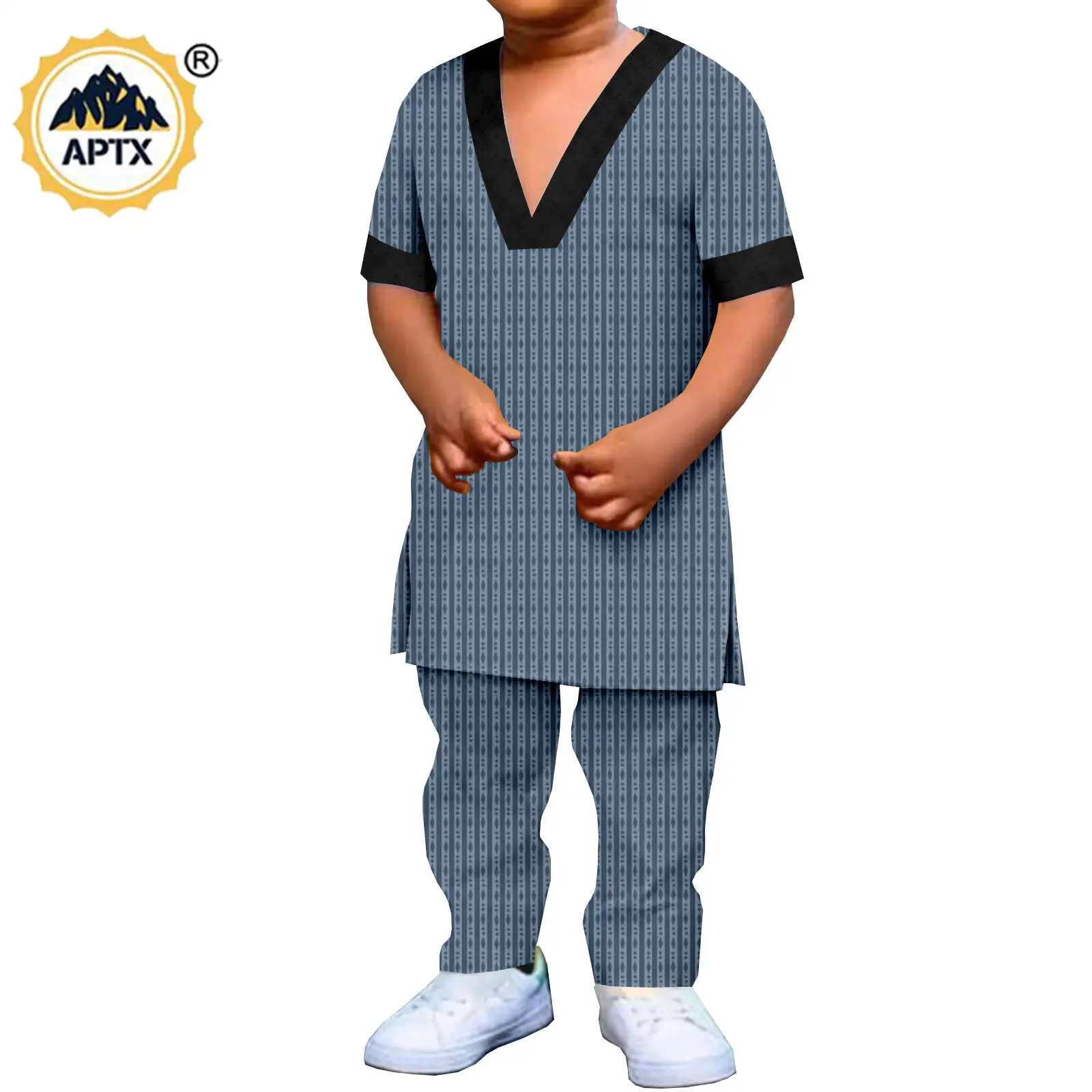 African Costume for Kids Summer Casual Top and Pant Sets Dashiki Bazin Riche Abaya Boys Outfits African Children Clothes Y224016
African Costume for Kids Summer Casual Top and Pant Sets Dashiki Bazin Riche Abaya Boys Outfits African Children Clothes Y224016
