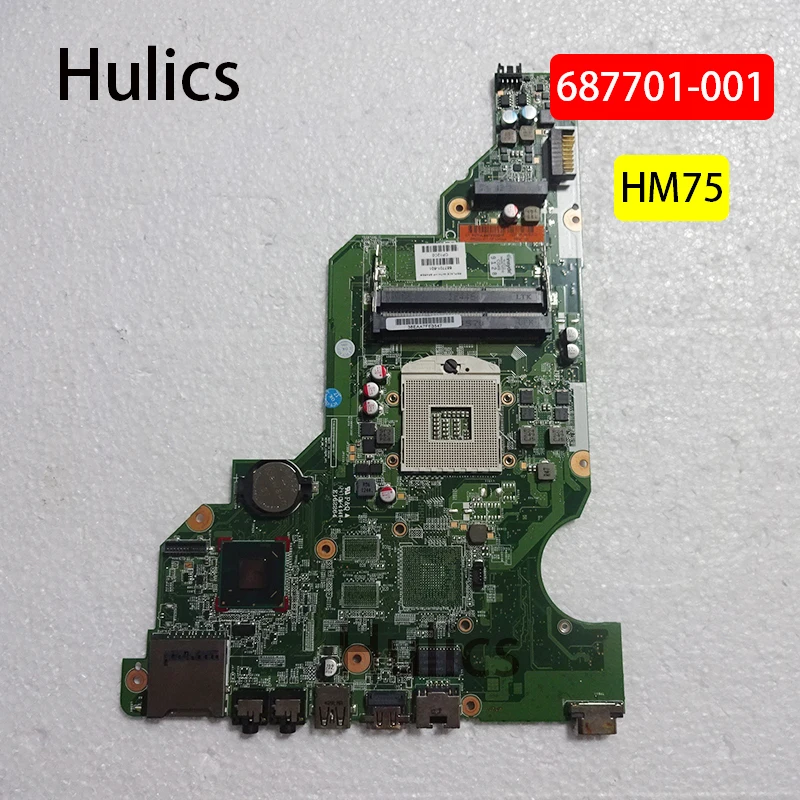Материнская плата для ноутбука HP 687701 CQ58, б/у, 501-687701, 687701-001, 601-650, HM75, DDR3
Материнская плата для ноутбука HP 687701 CQ58, б/у, 501-687701, 687701-001, 601-650, HM75, DDR3