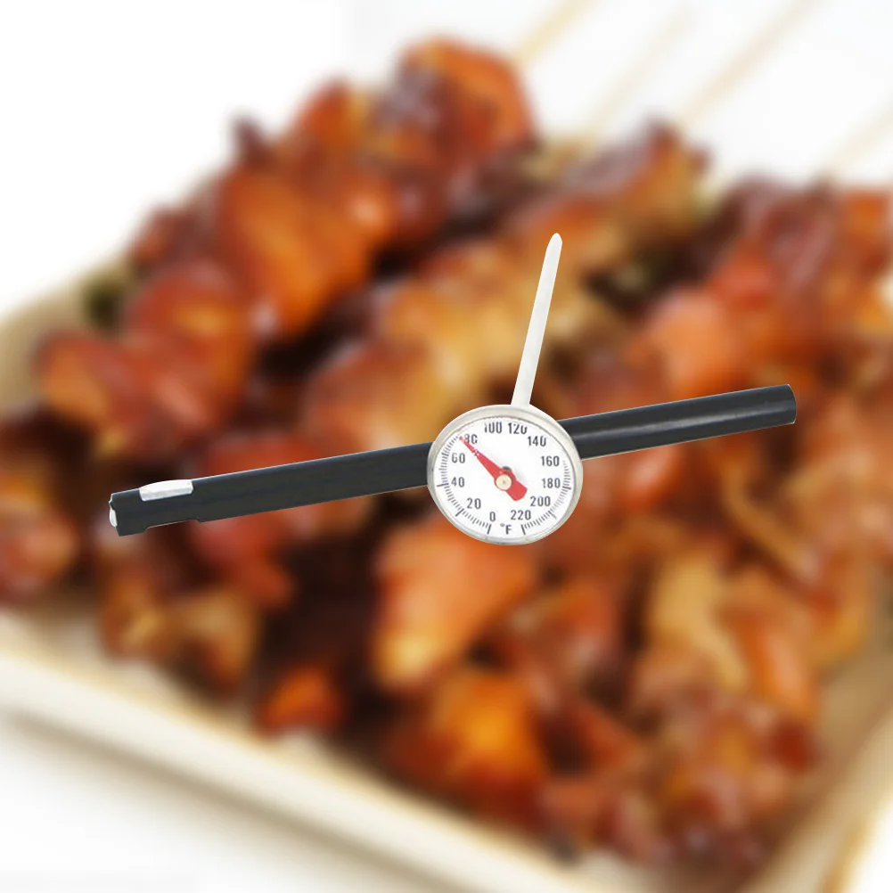 Cooking Food Meat Probe Thermometer for Oven Kitchen Outdoor BBQ Grill Meat Smoker Quick Display
Cooking Food Meat Probe Thermometer for Oven Kitchen Outdoor BBQ Grill Meat Smoker Quick Display