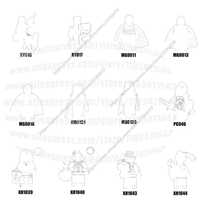 Single GAME models Action Figures Building Blocks for children Series-065 DIY Toys
Single GAME models Action Figures Building Blocks for children Series-065 DIY Toys