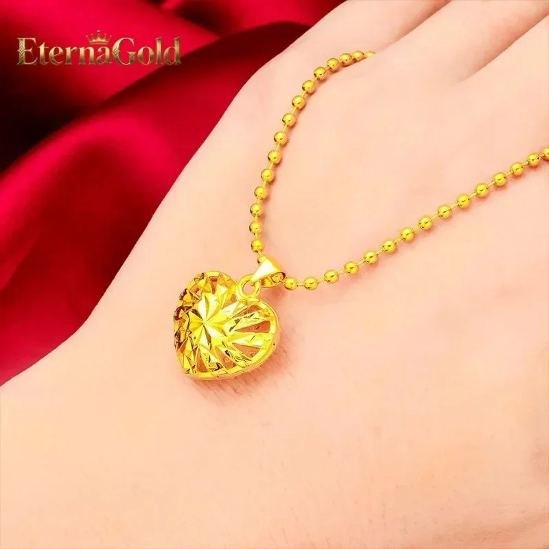 Женское колье EternaGold Love, 24-каратное золото, AU999 | Антикварные резные украшения в форме сердца с эффектом состаривания, винтажный шарм для классического декора.
Женское колье EternaGold Love, 24-каратное золото, AU999 | Антикварные резные украшения в форме сердца с эффектом состаривания, винтажный шарм для классического декора.