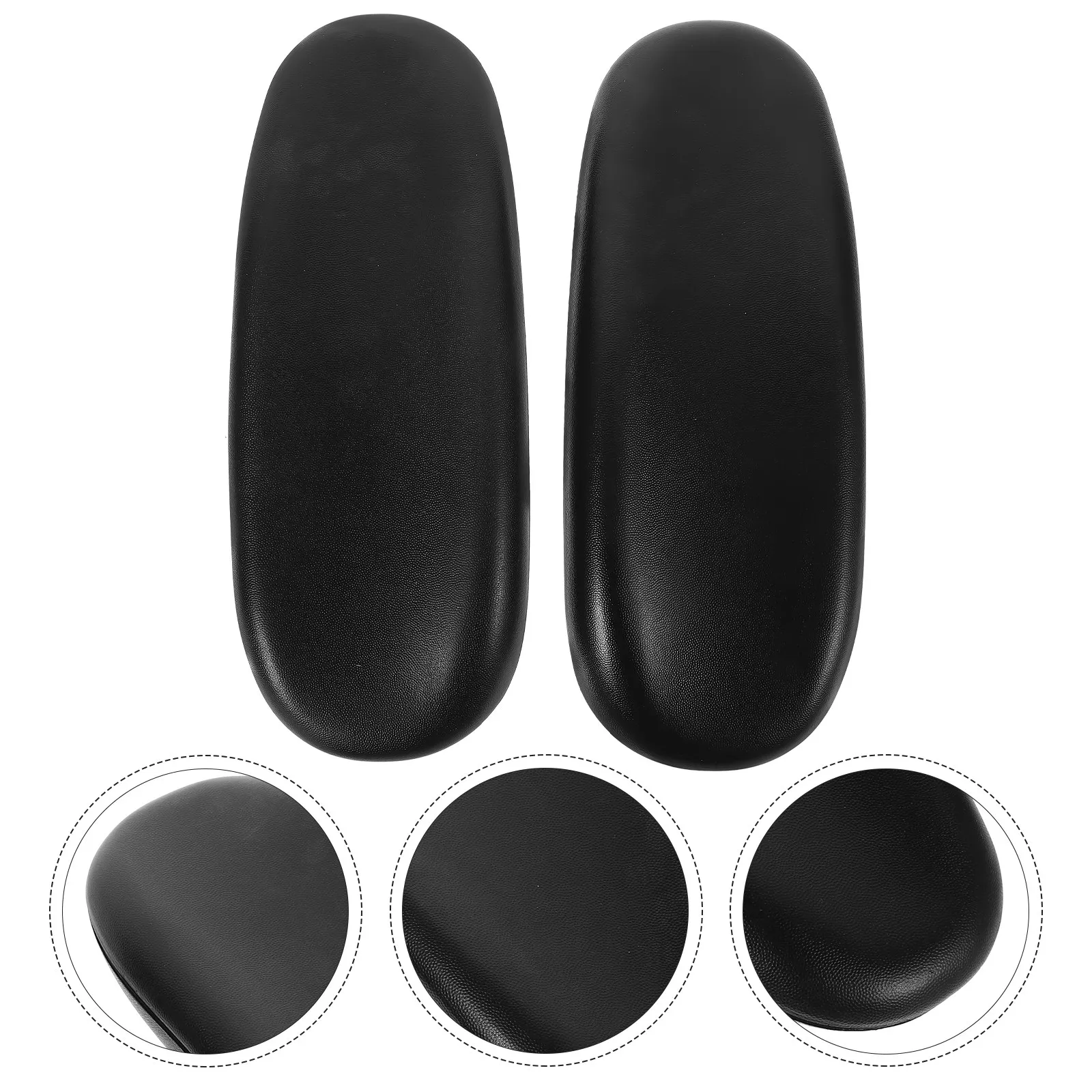 2Pcs Office Chair Armrest Pads Universal PU Cushion Pain Relief Elbow Brace Rest Cushion for Office Study Meeting Room
2Pcs Office Chair Armrest Pads Universal PU Cushion Pain Relief Elbow Brace Rest Cushion for Office Study Meeting Room