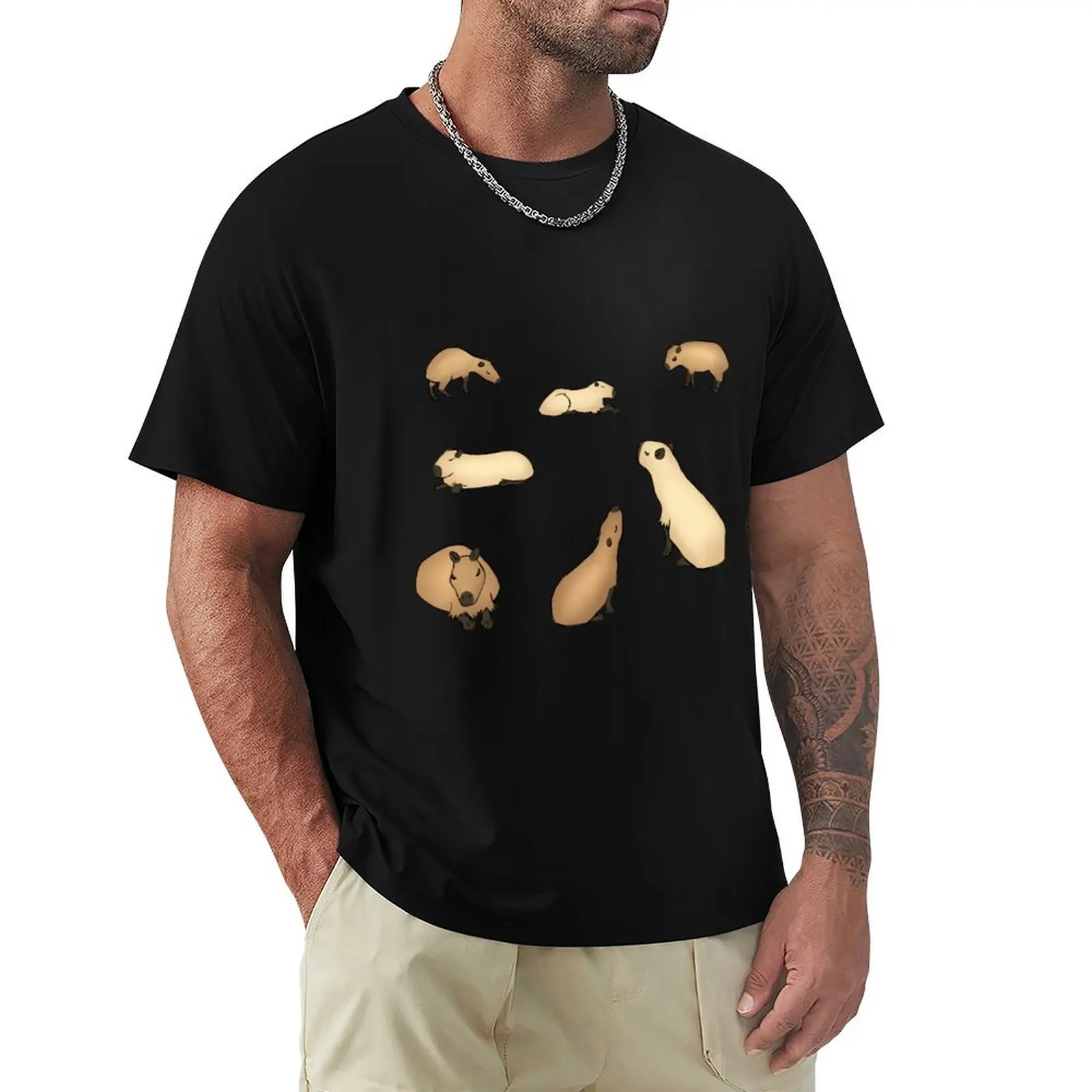 A Bunch of Capybaras T-Shirt clothes valentines clothes funny t shirts men
A Bunch of Capybaras T-Shirt clothes valentines clothes funny t shirts men
