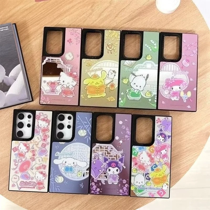 Cute Sanrio Family Spring Garden Kitty Kuromi Mirror Case For Samsung Galaxy S26 Ultra S25 S24 S23 Plus For Magsafe Change Cover
Cute Sanrio Family Spring Garden Kitty Kuromi Mirror Case For Samsung Galaxy S26 Ultra S25 S24 S23 Plus For Magsafe Change Cover