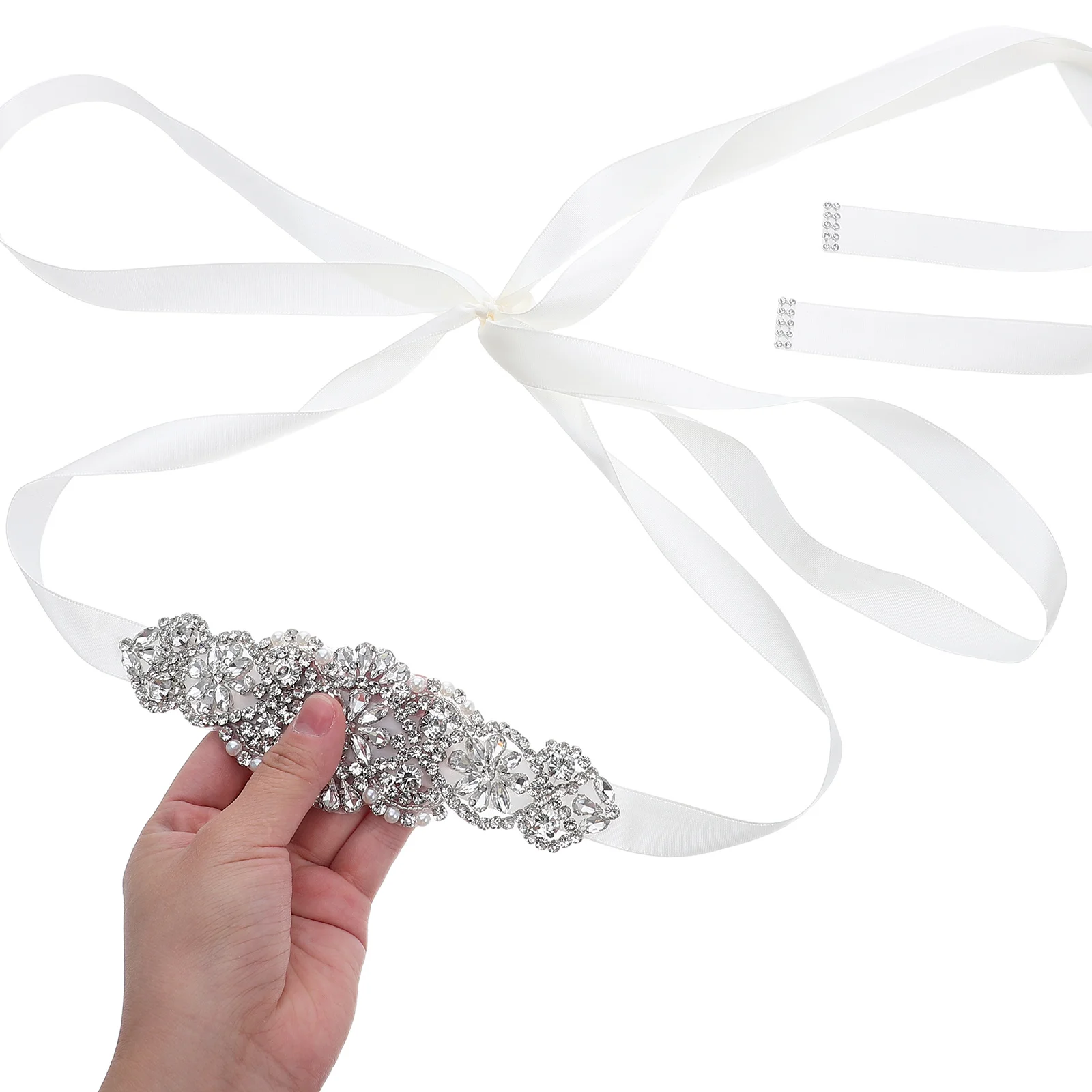 2 Pcs Hand Sewing Pearl Waist Seal Bride Wedding Dress Belt Rhinestones Sash Belts
2 Pcs Hand Sewing Pearl Waist Seal Bride Wedding Dress Belt Rhinestones Sash Belts