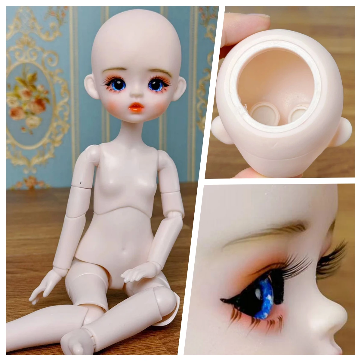 Мода DIY 1/6 BJD кукла голова ручной работы 30 см куклы девочки игрушки подарок на день рождения
Мода DIY 1/6 BJD кукла голова ручной работы 30 см куклы девочки игрушки подарок на день рождения