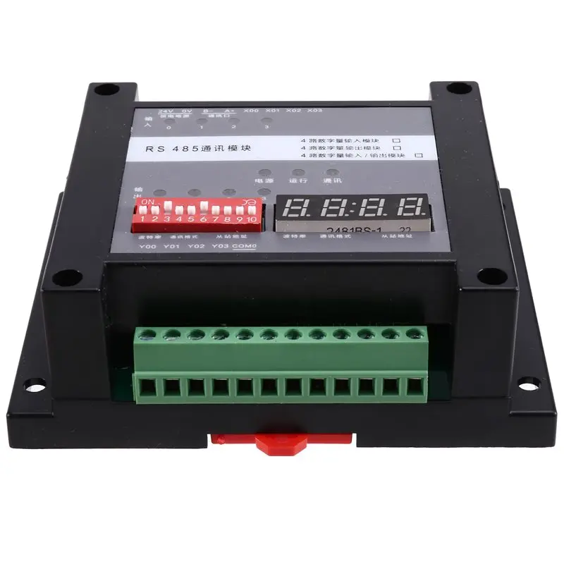 Expansion Module 4 I/O Ports:Modbus RTU Protocol Support, RS485 Communication Interface, 4 Input/Output Extension Board
Expansion Module 4 I/O Ports:Modbus RTU Protocol Support, RS485 Communication Interface, 4 Input/Output Extension Board