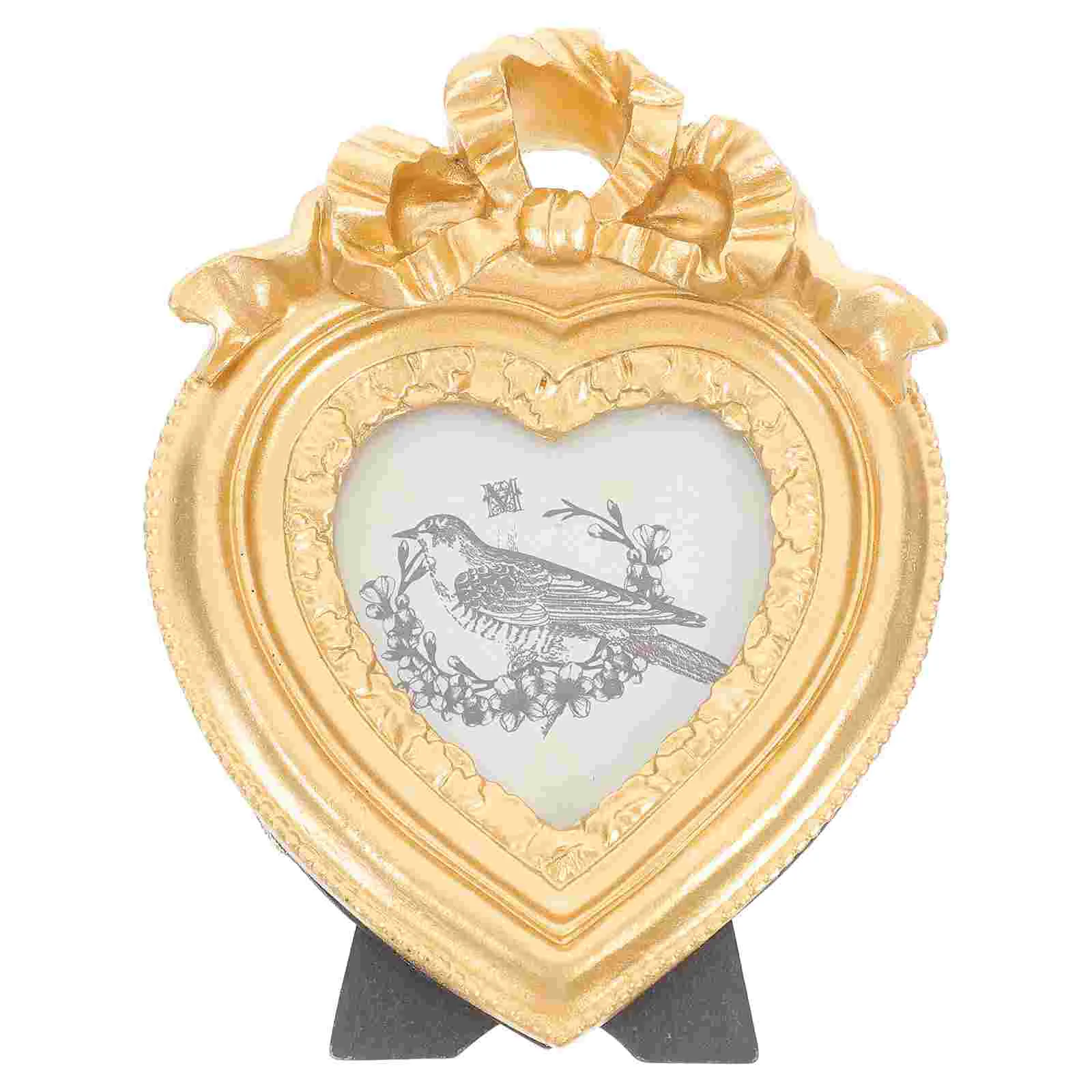 Vintage European Heart-shaped Resin Photo Frame Table Hanging Wall Wedding Ornaments Picture Office Retro Decor
Vintage European Heart-shaped Resin Photo Frame Table Hanging Wall Wedding Ornaments Picture Office Retro Decor