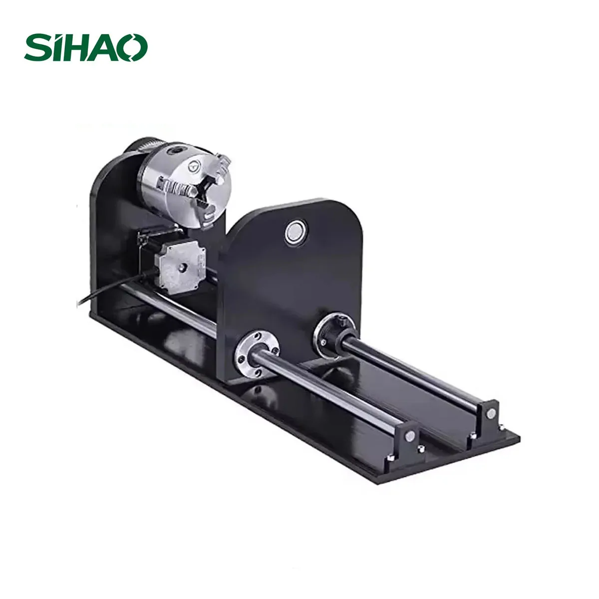 Лазерный гравер SIHAO, вращающаяся ось, 80 мм, 3-кулачковый спиральный патрон, фрезерный станок с ЧПУ, измерение оси для лазерного гравировального станка CO2
Лазерный гравер SIHAO, вращающаяся ось, 80 мм, 3-кулачковый спиральный патрон, фрезерный станок с ЧПУ, измерение оси для лазерного гравировального станка CO2