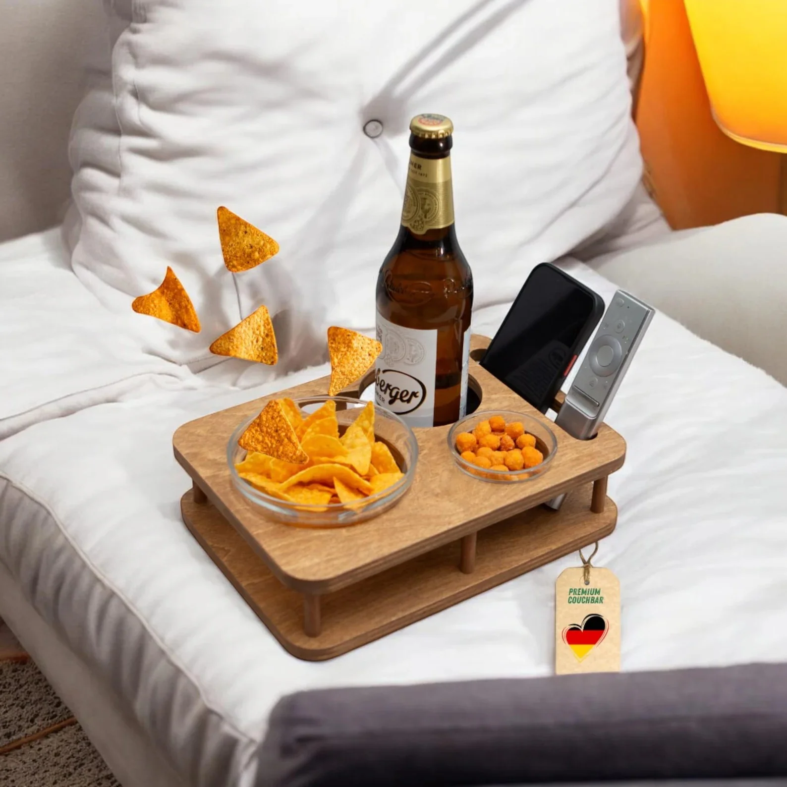 Customized storage box, sofa storage box, bar snack tray with snack bowl and cup holder suitable for home use
Customized storage box, sofa storage box, bar snack tray with snack bowl and cup holder suitable for home use