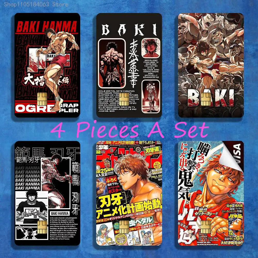 Anime Muscle Men B-Baki The Grappler Stickers Credit Visa Debit Bank Charge Card Bus Metro Waterproof Sticker Decal Decoration
Anime Muscle Men B-Baki The Grappler Stickers Credit Visa Debit Bank Charge Card Bus Metro Waterproof Sticker Decal Decoration