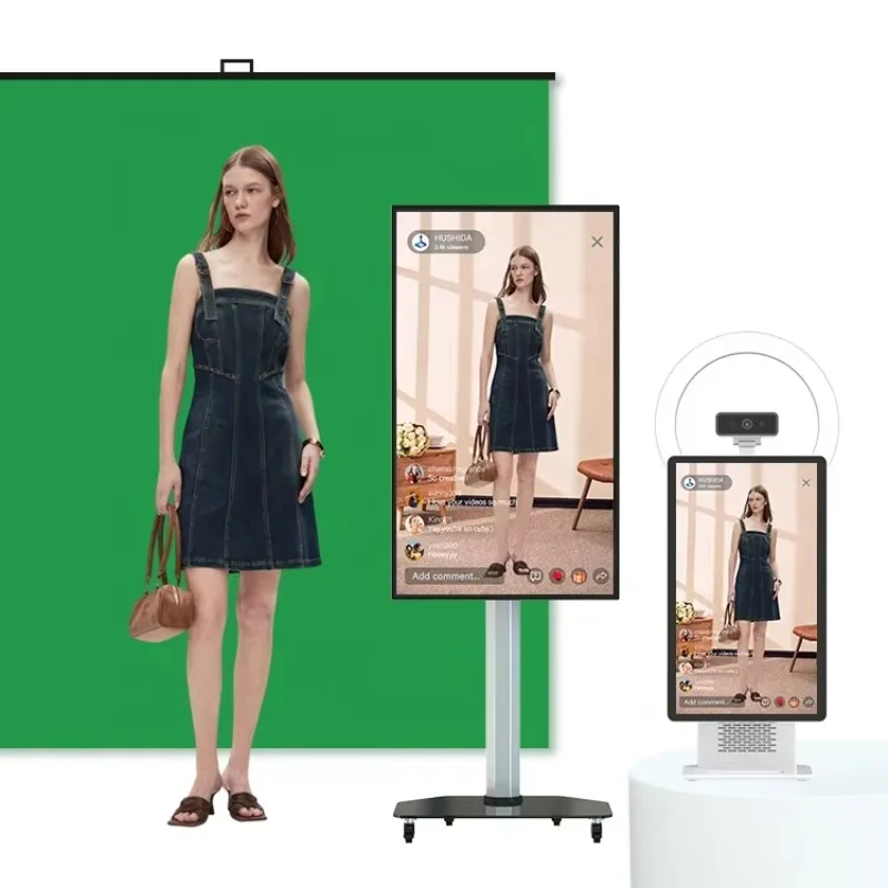 32 Inch Tiktok Smart Online Interactive Advertising Display Lcd Video Facebook Live Free Streaming Broadcasting With Software
32 Inch Tiktok Smart Online Interactive Advertising Display Lcd Video Facebook Live Free Streaming Broadcasting With Software