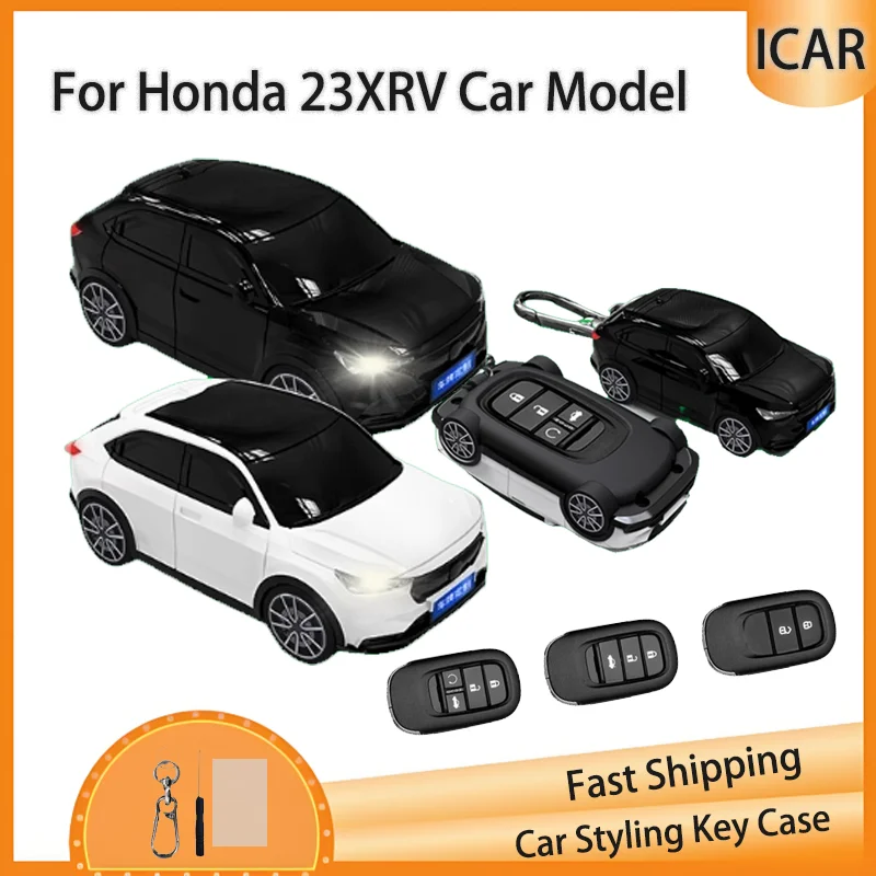 Creative Key Case for Honda 2023 XRV Car Model for Fit City Civic Odyssey XRV Hrv 3 4 5 Button Remote Car Key Cover Fob Holder
Creative Key Case for Honda 2023 XRV Car Model for Fit City Civic Odyssey XRV Hrv 3 4 5 Button Remote Car Key Cover Fob Holder