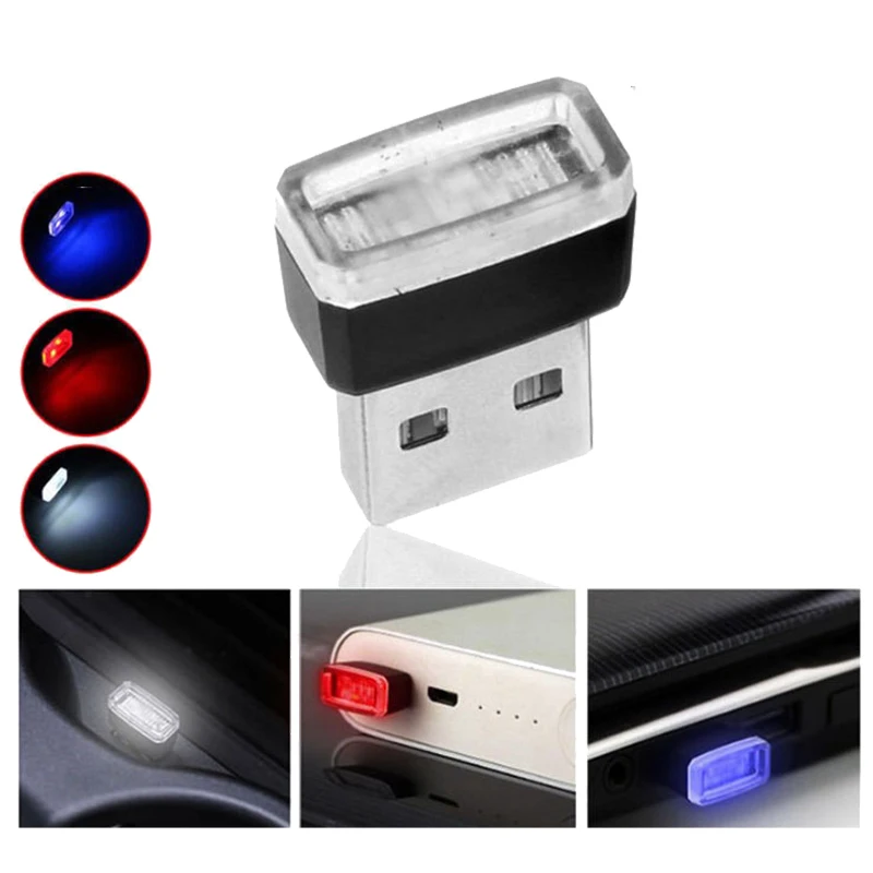 1x Car styling USB Decorative Lamp Lighting LED Atmosphere Lights Universal PC Portable Plug and Play Super Bright Red Blue
1x Car styling USB Decorative Lamp Lighting LED Atmosphere Lights Universal PC Portable Plug and Play Super Bright Red Blue