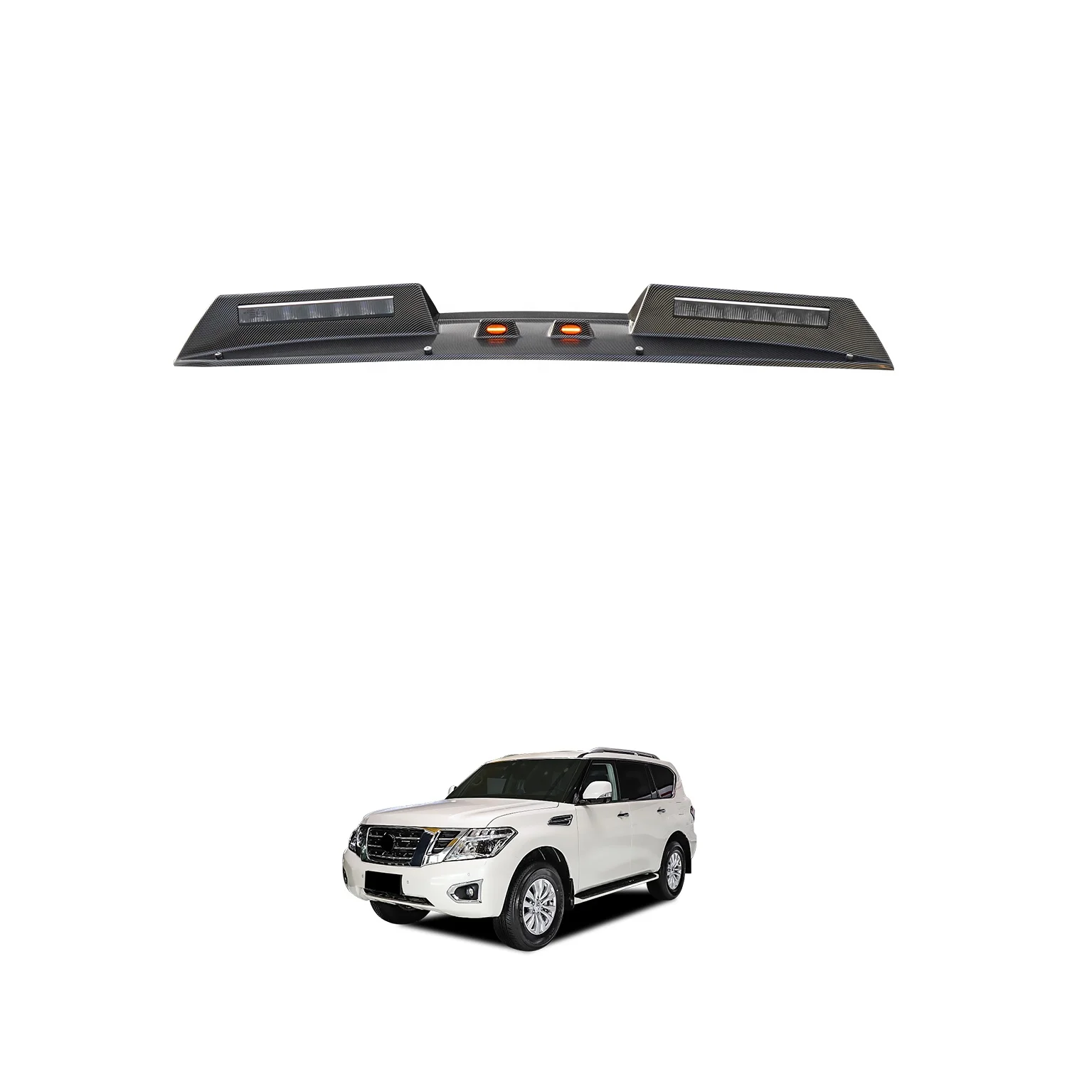 Waterproof Matte Black Off-road Strong Beam Car Top Roof Searchlight Auto Exterior Accessories For Nissan Patrol 2010-2024
Waterproof Matte Black Off-road Strong Beam Car Top Roof Searchlight Auto Exterior Accessories For Nissan Patrol 2010-2024