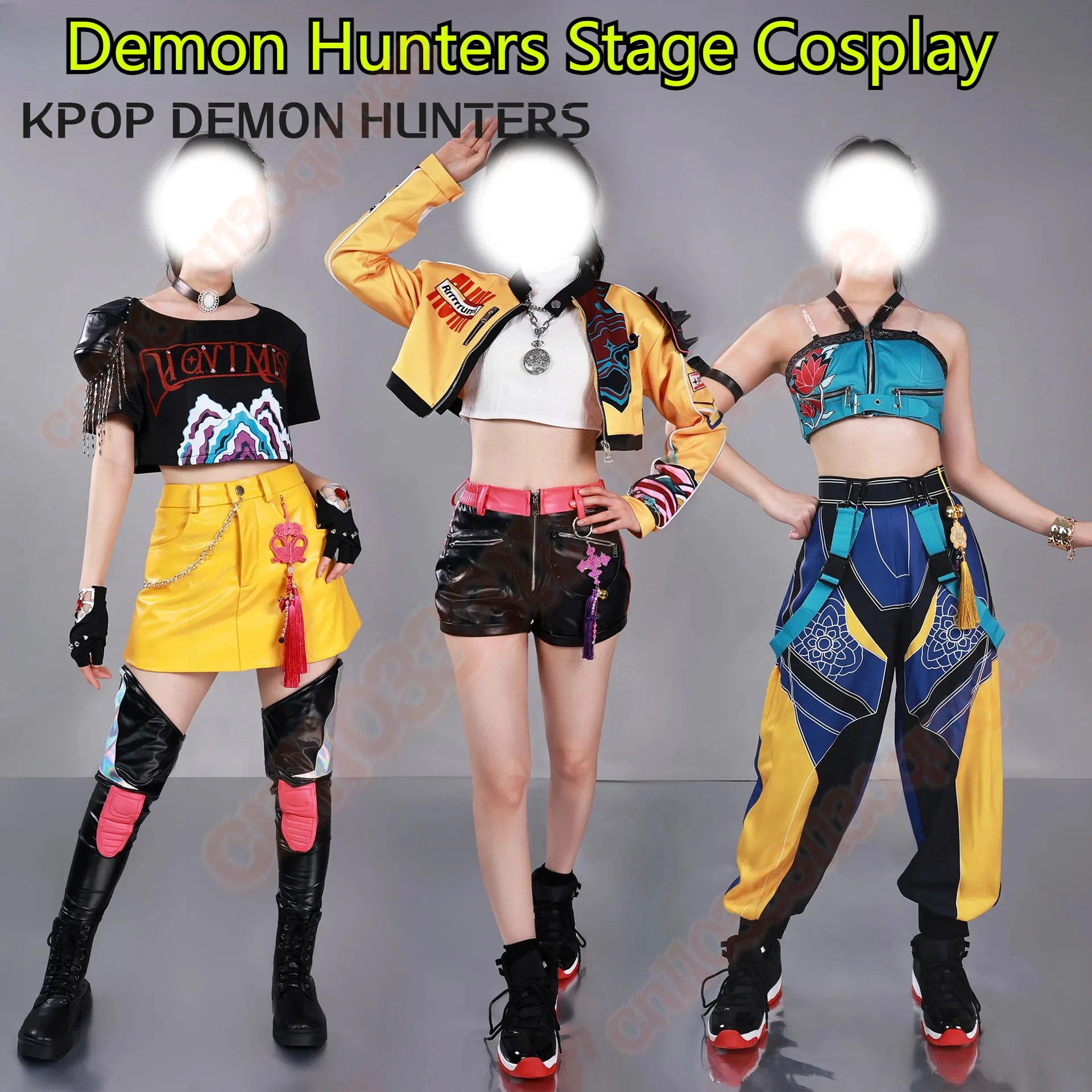 2025 new Sexy K-Pop Mira Rumi Zoey Demon Hunters Stage Cosplay Clothes Costume Wig Halloween Girl Group Idol Roleplay Outfit
2025 new Sexy K-Pop Mira Rumi Zoey Demon Hunters Stage Cosplay Clothes Costume Wig Halloween Girl Group Idol Roleplay Outfit