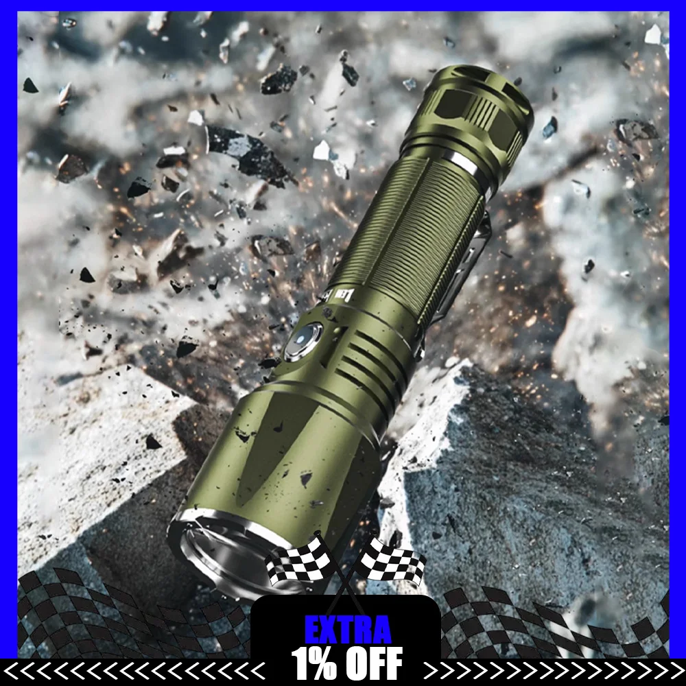 LEM M4 Pro уличный фонарик портативный сильный свет фонарик для кемпинга дальнего действия перезаряжаемый 1600LM 7 типов режимов освещения фонарик
LEM M4 Pro уличный фонарик портативный сильный свет фонарик для кемпинга дальнего действия перезаряжаемый 1600LM 7 типов режимов освещения фонарик