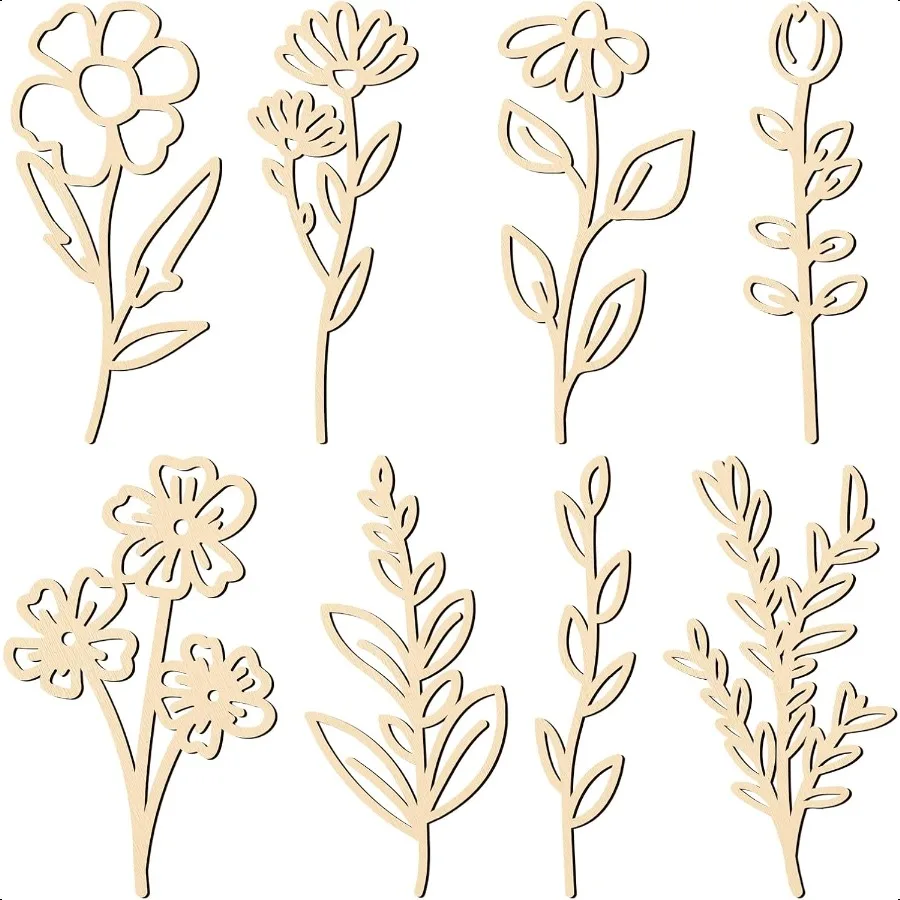 8 Pcs Wooden Wildflowers Wall Decor Colorable Wooden Flowers Cutout Signs Boho Wood Flowers Wall Decals Hanging Sculpture for r
8 Pcs Wooden Wildflowers Wall Decor Colorable Wooden Flowers Cutout Signs Boho Wood Flowers Wall Decals Hanging Sculpture for r