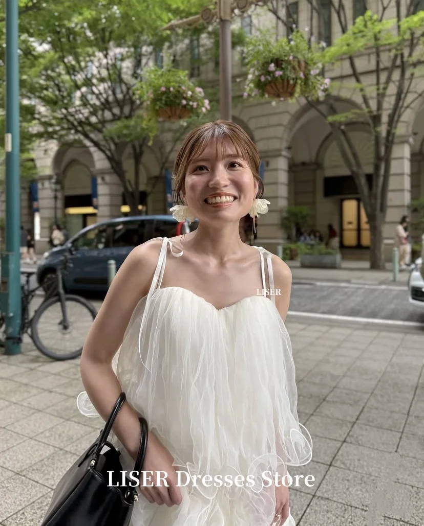 Liser Sweetheart Tiered Fairy A-Line Korea Wedding Dresses Silk Tulle Elegant Bridal Gowns Photo Shoot 저녁 드레스 Customize
Liser Sweetheart Tiered Fairy A-Line Korea Wedding Dresses Silk Tulle Elegant Bridal Gowns Photo Shoot 저녁 드레스 Customize