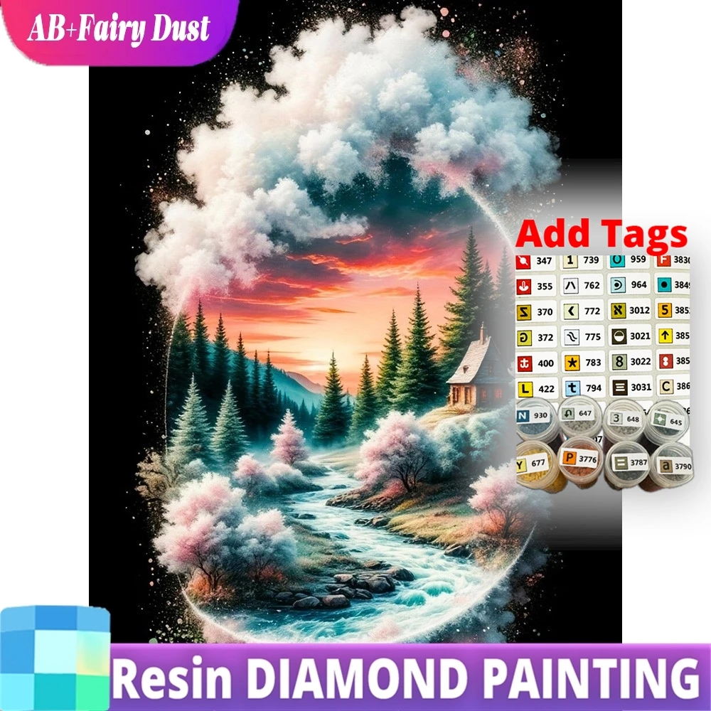 Алмазная мозаика 5D с полной выкладкой: Лесной домик, Дерево, Пейзаж. Набор для творчества DIY. Креативное хобби.
Алмазная мозаика 5D с полной выкладкой: Лесной домик, Дерево, Пейзаж. Набор для творчества DIY. Креативное хобби.