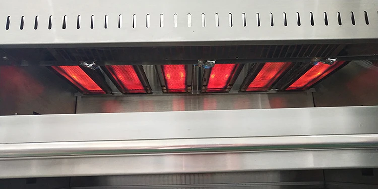 36 Inch Commercial Gas Grill with Three Rack For Restaurant Gas Salamander Grill Machine
36 Inch Commercial Gas Grill with Three Rack For Restaurant Gas Salamander Grill Machine