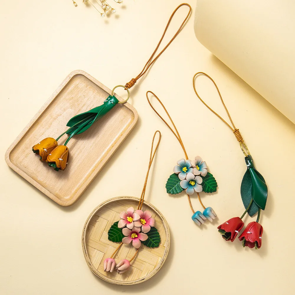 Genuine Leather Cute Luck Flower Keychain For Women's Bag Fashion Pendant Luggage Accessories Car Rearview Mirror Pendant .
Genuine Leather Cute Luck Flower Keychain For Women's Bag Fashion Pendant Luggage Accessories Car Rearview Mirror Pendant .