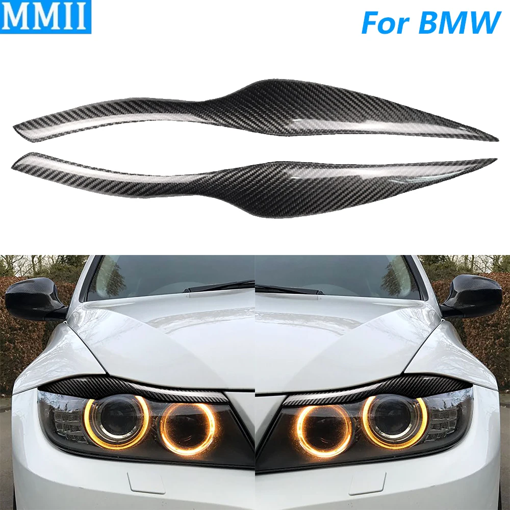 Для BMW 3 серии E90 E91 4DR 2005-2018 настоящая сухая передняя фара из углеродного волокна, крышка панели для бровей, отделка, автомобильные аксессуары
Для BMW 3 серии E90 E91 4DR 2005-2018 настоящая сухая передняя фара из углеродного волокна, крышка панели для бровей, отделка, автомобильные аксессуары