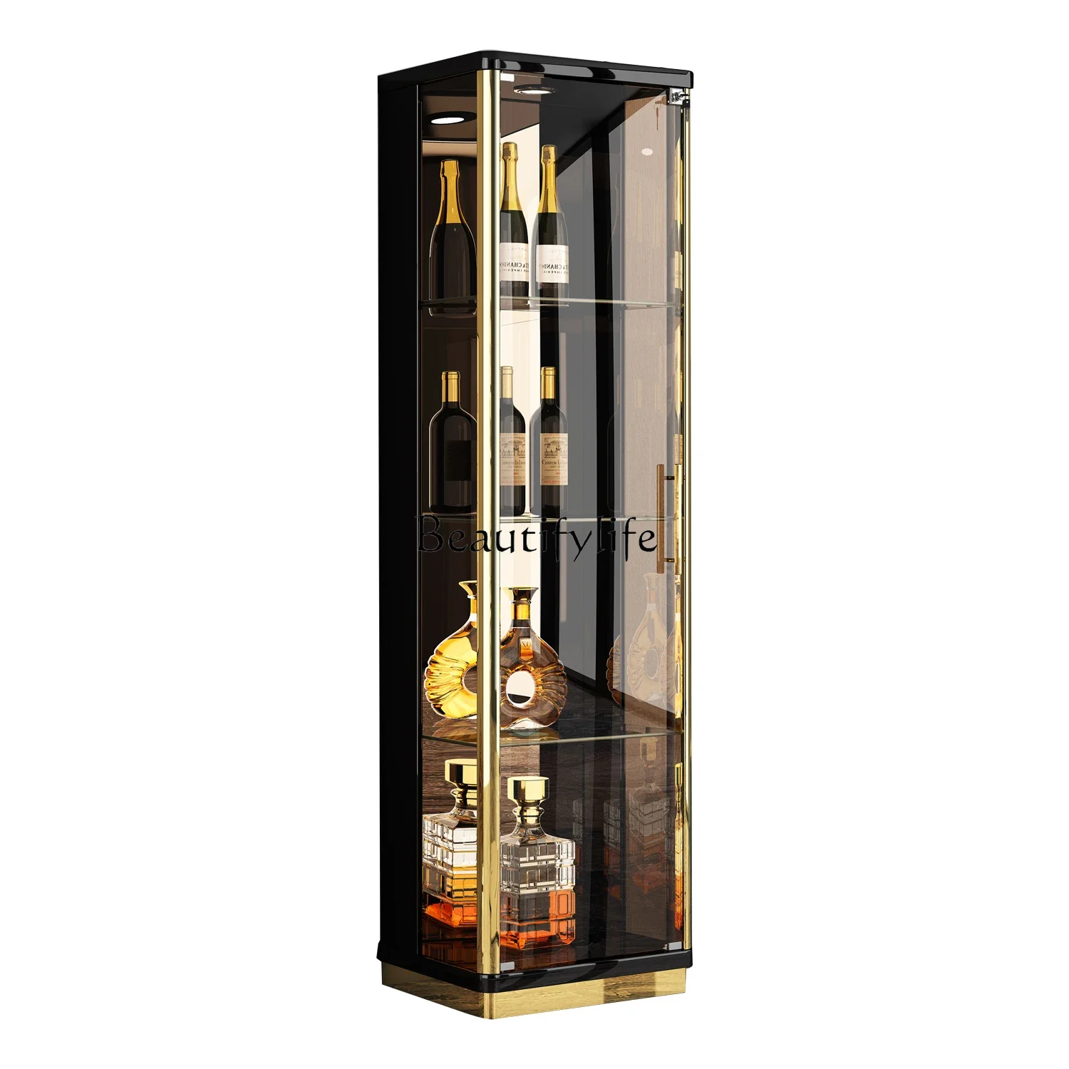 Light Luxury Wine Cabinet Modern Minimalist Living Room Household Glass Door Display Cabinet High-End Atmosphere
Light Luxury Wine Cabinet Modern Minimalist Living Room Household Glass Door Display Cabinet High-End Atmosphere