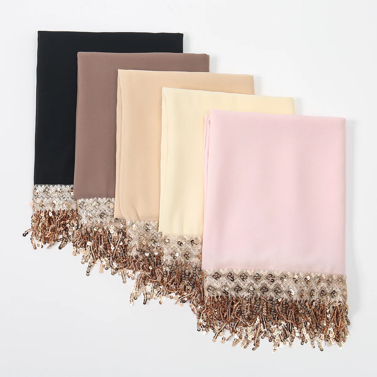 Fashion Women Ethnic Chiffon Long Scarf With Sequins Tassels Lady Hijab Soft Headscarf Wrap All Match Shawl Turbante Mujer New
Fashion Women Ethnic Chiffon Long Scarf With Sequins Tassels Lady Hijab Soft Headscarf Wrap All Match Shawl Turbante Mujer New