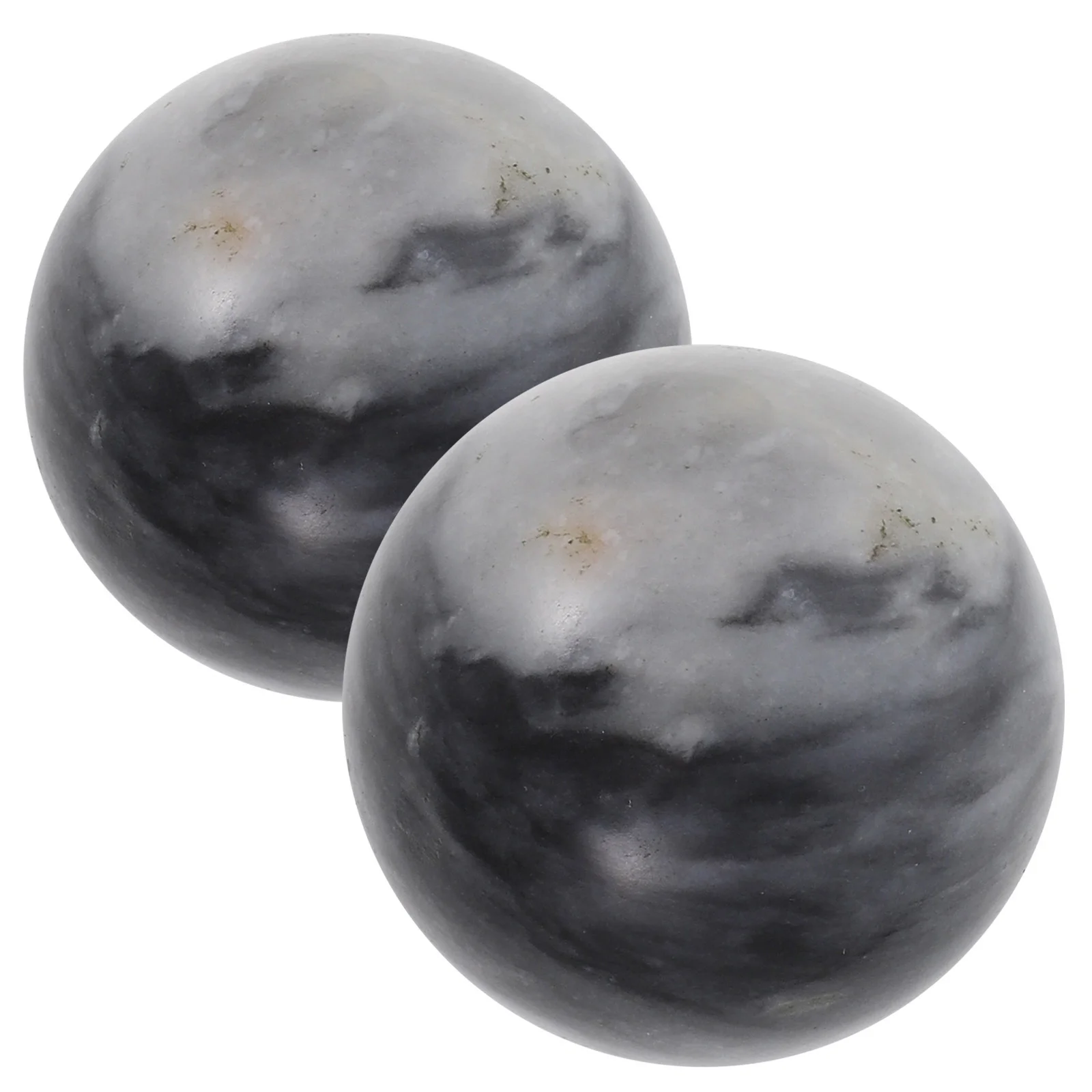 2 Pcs Jade Fitness Handball Ben Wah Balls 1 Box Chinese Stress Black Baoding Hot Stone Massage Kit
2 Pcs Jade Fitness Handball Ben Wah Balls 1 Box Chinese Stress Black Baoding Hot Stone Massage Kit
