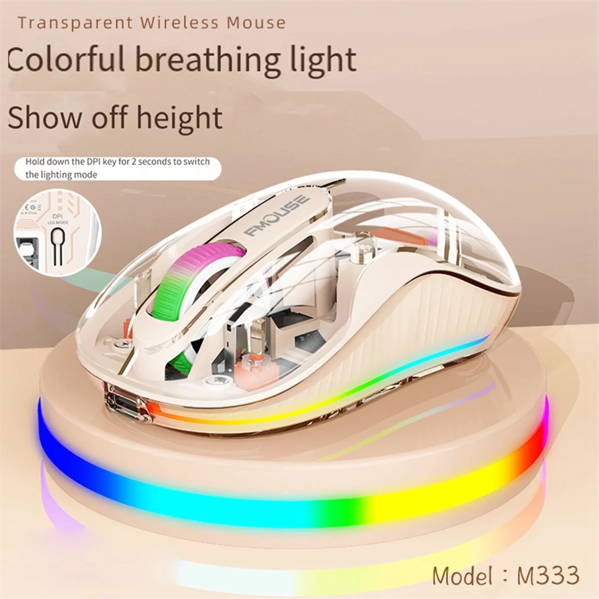 FMOUSE Беспроводная Bluetooth-мышь 2,4G USB Прозрачная магнитная перезаряжаемая бесшумная мышь со светодиодной лампой Мышь для ноутбука Mac PC D
FMOUSE Беспроводная Bluetooth-мышь 2,4G USB Прозрачная магнитная перезаряжаемая бесшумная мышь со светодиодной лампой Мышь для ноутбука Mac PC D