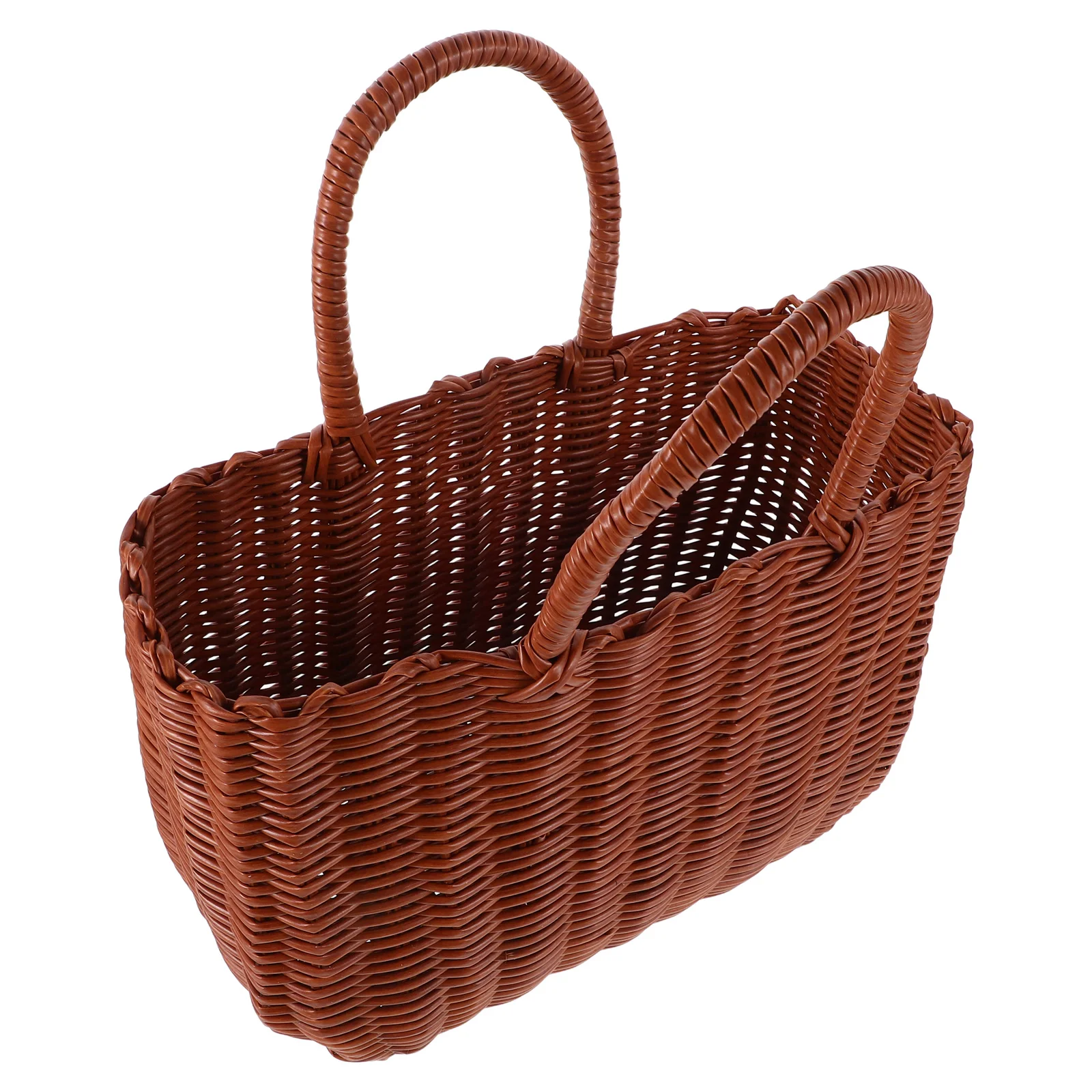 Portable Picnic Baskets Woven Plastic Tote Bag Large Capacity Market Shopping Basket Beach Bath Fruit Storage Summer
Portable Picnic Baskets Woven Plastic Tote Bag Large Capacity Market Shopping Basket Beach Bath Fruit Storage Summer