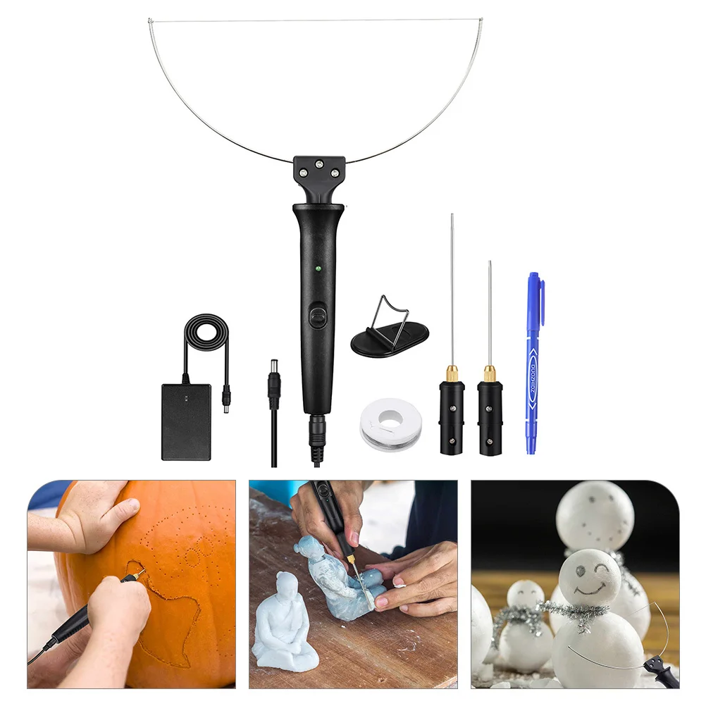 1Set Electric Foam Board Cutter Hot Wire Foam Cutting Tool for Crafts DIY Projects Smooth Fast Cutting Eu Plug
1Set Electric Foam Board Cutter Hot Wire Foam Cutting Tool for Crafts DIY Projects Smooth Fast Cutting Eu Plug