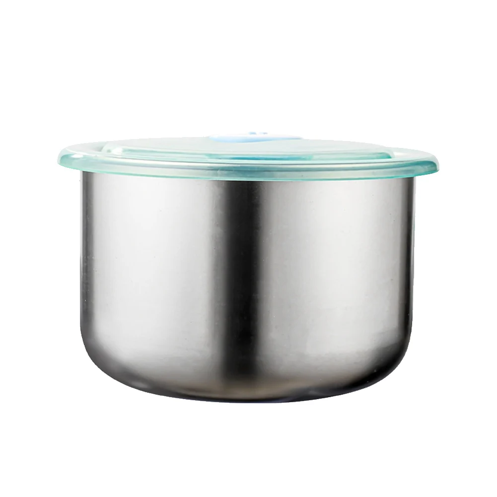 1pc Stainless Steel Cutlery Bowl Leakproof Nested Bowl Food Storage Bowl With Lid Reusable Meal Container Kitchen Supplies
1pc Stainless Steel Cutlery Bowl Leakproof Nested Bowl Food Storage Bowl With Lid Reusable Meal Container Kitchen Supplies