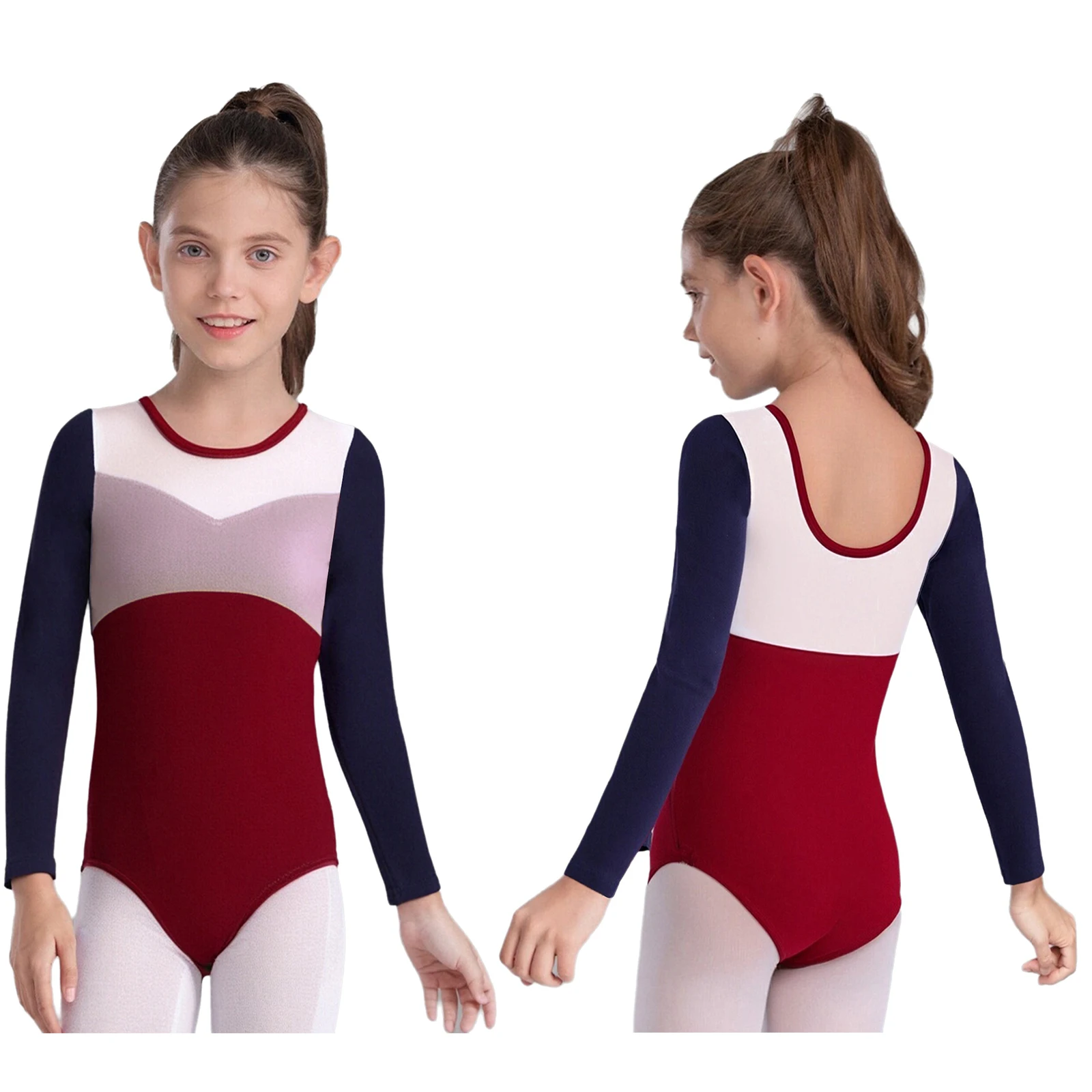Детский эластичный лоскутный купальник для девочек, балетная гимнастика, разминка, танцевальный купальник с длинными рукавами, тренировочная одежда для балета и танцев
Детский эластичный лоскутный купальник для девочек, балетная гимнастика, разминка, танцевальный купальник с длинными рукавами, тренировочная одежда для балета и танцев