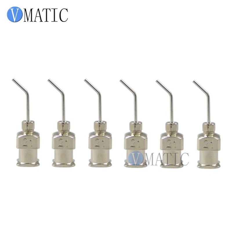 High Quality 12Pcs 1/2'' Inch 21G 45 Degree Bent Stainless Steel Dispensing Needle
High Quality 12Pcs 1/2'' Inch 21G 45 Degree Bent Stainless Steel Dispensing Needle