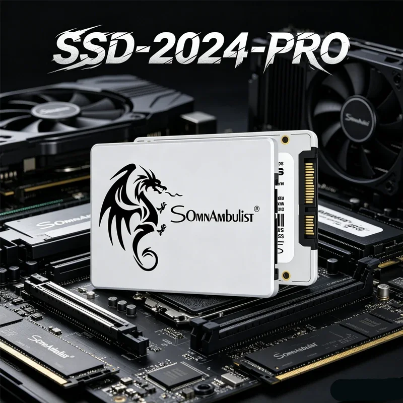 SomnAmbulist 2.5" SATA III Internal SSD 64GB/128GB/256GB/512GB/120GB/240GB/480GB for Laptop & Desktop PC
SomnAmbulist 2.5" SATA III Internal SSD 64GB/128GB/256GB/512GB/120GB/240GB/480GB for Laptop & Desktop PC