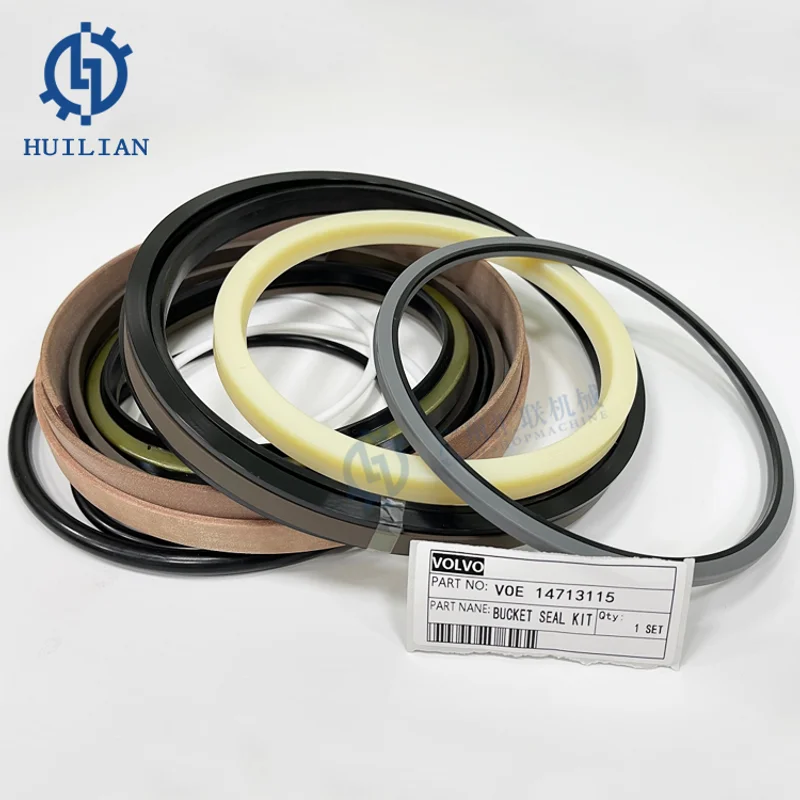 EC950E 14713112 14713114 14713115 Arm Bucket Boom Seal Kit for Excavator Hydraulic Cylinder
EC950E 14713112 14713114 14713115 Arm Bucket Boom Seal Kit for Excavator Hydraulic Cylinder