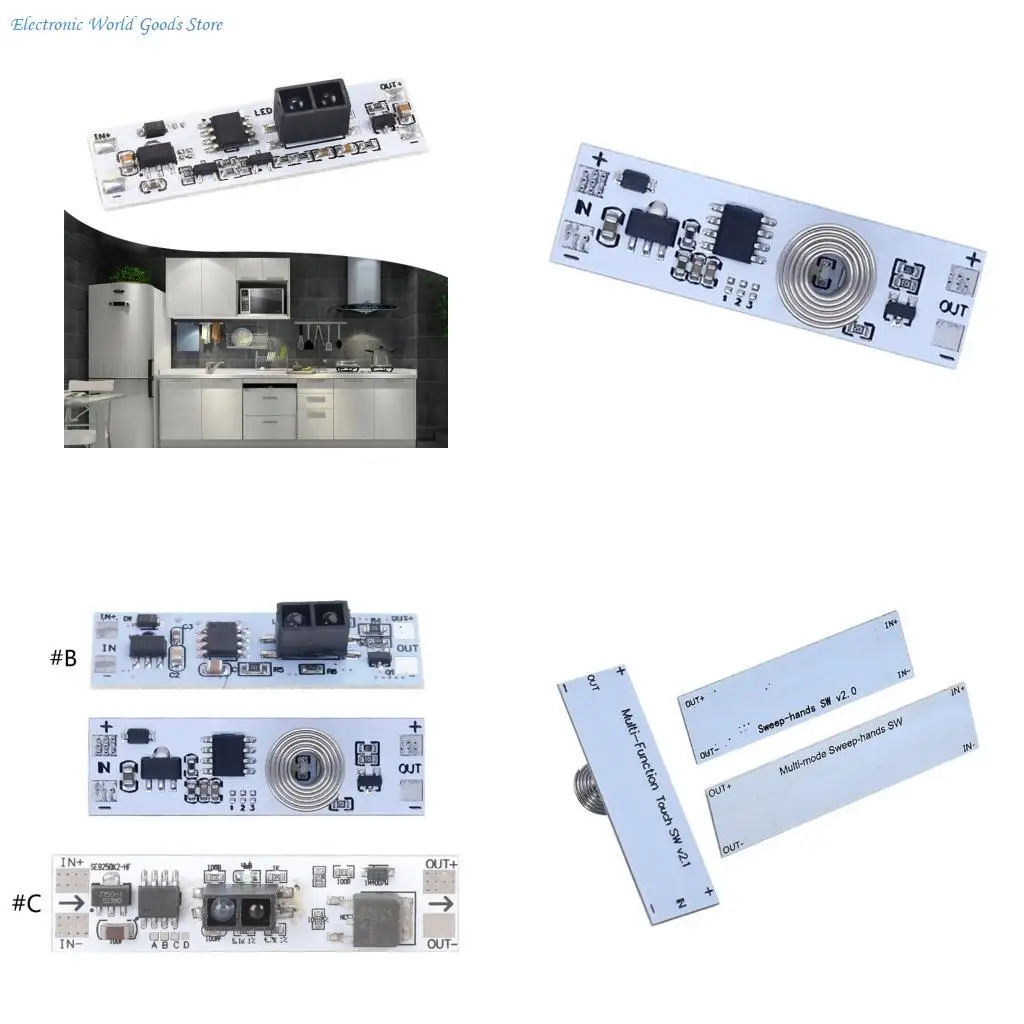 A3PD Precisions Hand Switches Module 5V-24V Touchless LED Dimming Control Lamp
A3PD Precisions Hand Switches Module 5V-24V Touchless LED Dimming Control Lamp