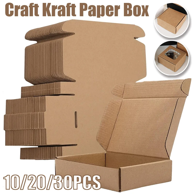 10/20/30PCS DIY Simple Type Kraft Paper Aircraft Box Container Storage Accept Customized Logo Boxes for Children's Day Toys Doll
10/20/30PCS DIY Simple Type Kraft Paper Aircraft Box Container Storage Accept Customized Logo Boxes for Children's Day Toys Doll