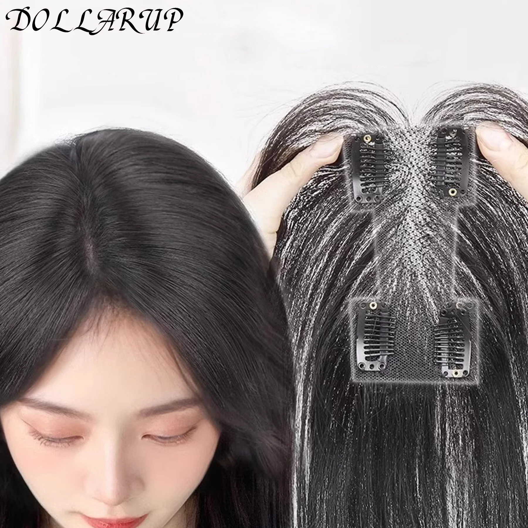Synthetic Bangs Wig For Women With Natural Fluffiness And Increased Hair Volume 3D Eight Character Facelift Bangs
Synthetic Bangs Wig For Women With Natural Fluffiness And Increased Hair Volume 3D Eight Character Facelift Bangs
