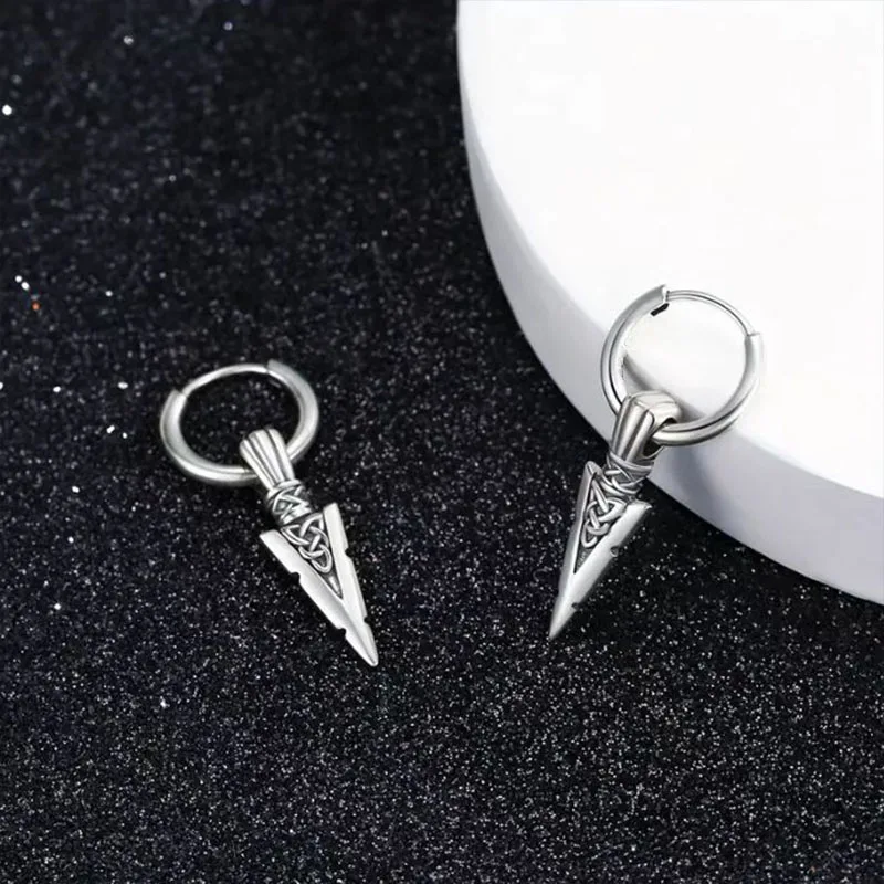 1 pair of fashionable punk Gothic stainless steel earrings and stud earrings is a gift of Gothic street pop hip-hop rock ear jew
1 pair of fashionable punk Gothic stainless steel earrings and stud earrings is a gift of Gothic street pop hip-hop rock ear jew